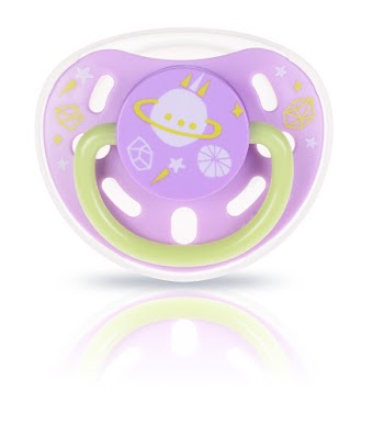 Glow-in-the-dark Pacifier - Purple